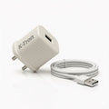 Single USB Charger (with Cable)  {KT-102}