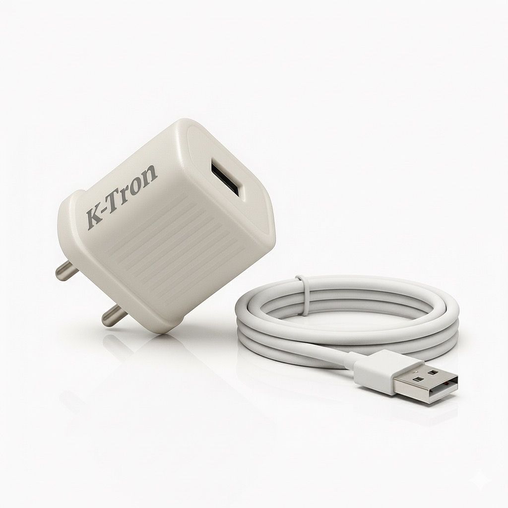 Single USB Charger (with Cable)  {KT-102}