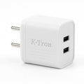 Dual USB Fast Charger (with Cable) {KT-111}