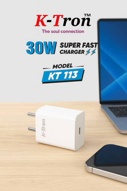 30W Super Fast Charger C to C  {KT-113}