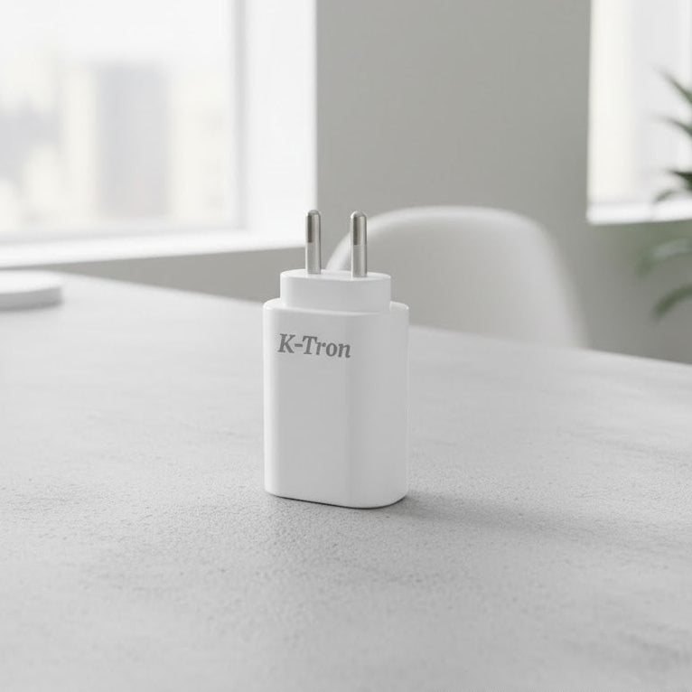K-TRON 25W Super Fast Charger C to C  {KT-117}