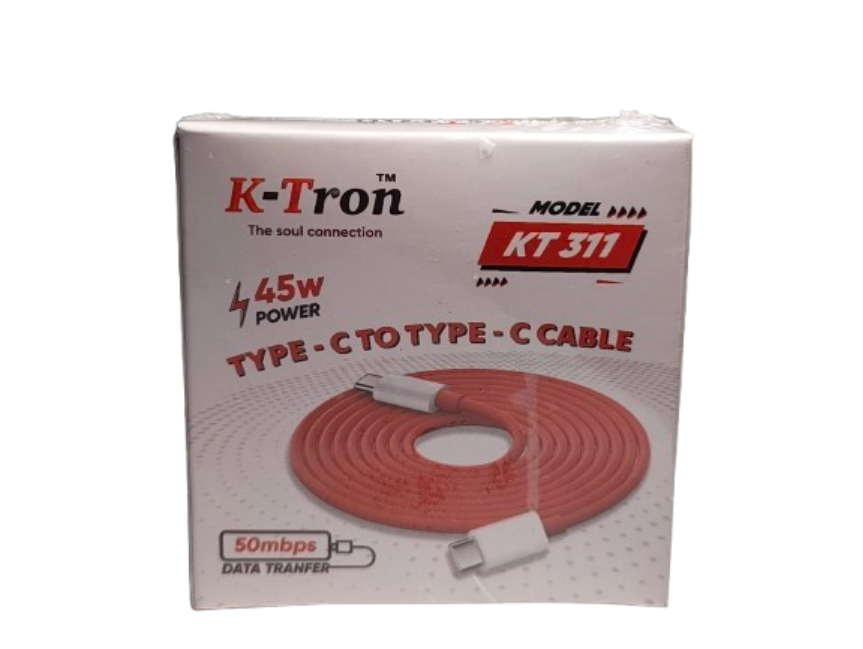 C to C Red Cable {KT-311}