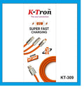 3 in 1 85W Data Cable {KT-309}