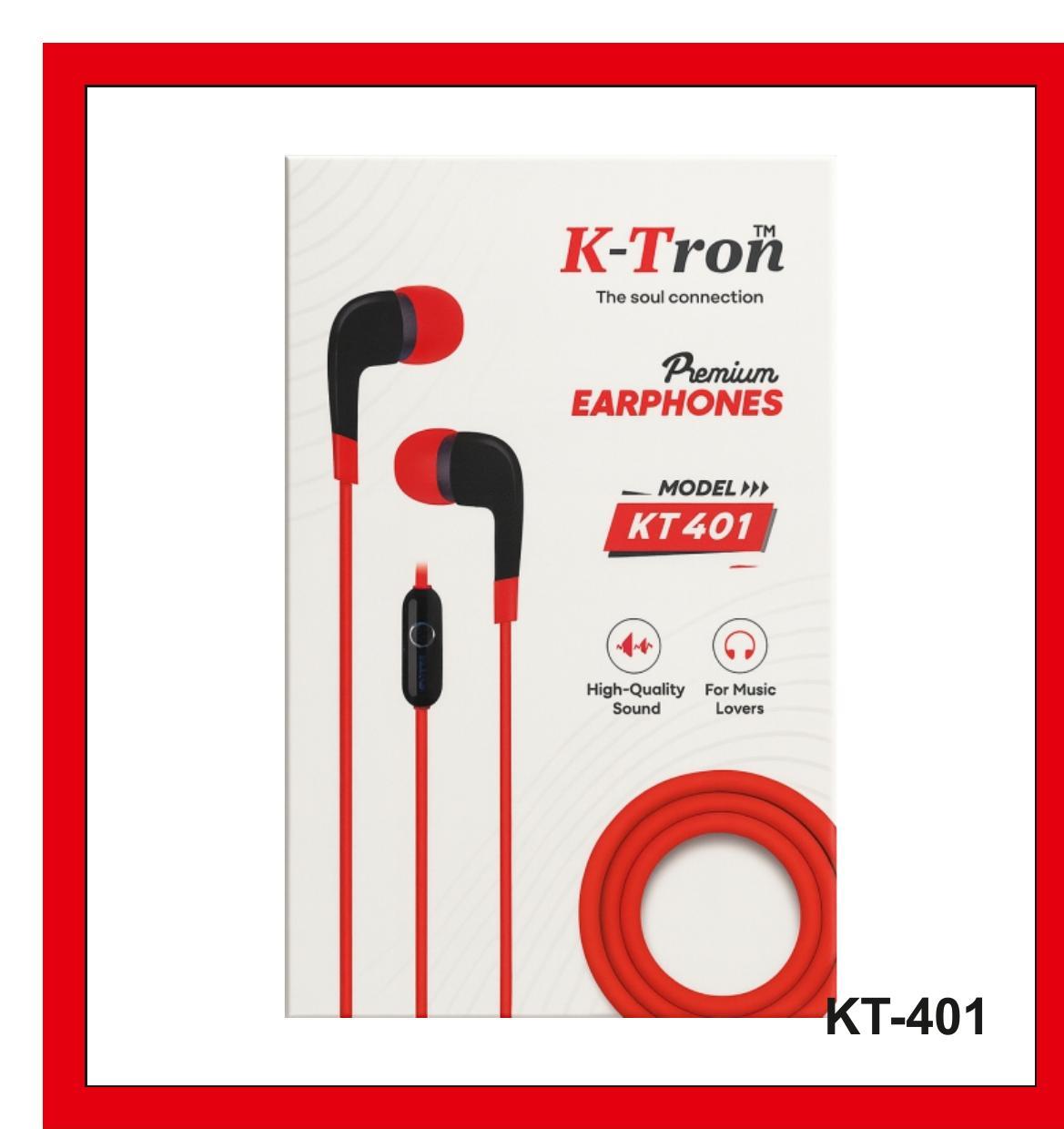 H/F Earphone (Box) {KT-401}