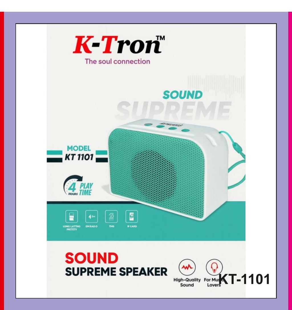 FM Bluetooth Speaker (with USB) {KT-1101}