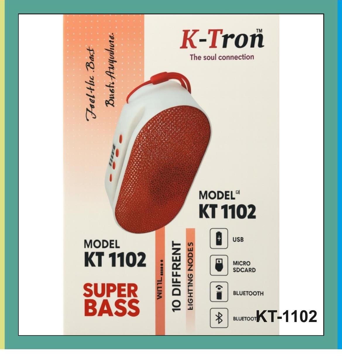 FM Bluetooth Speaker (with USB) {KT-1102}